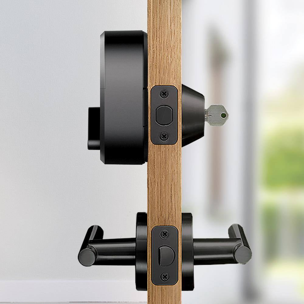 Bluetooth Smart Lock Dark Gray (Retrofits over Existing Deadbolt)